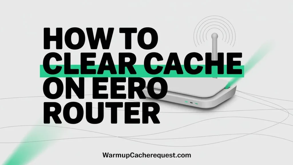 How to Clear Cache on eero Router: The Quickest Method