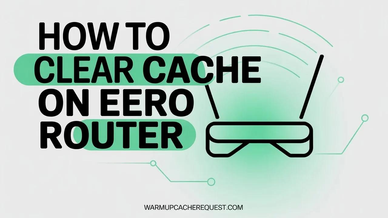 How to Clear Cache on eero Router